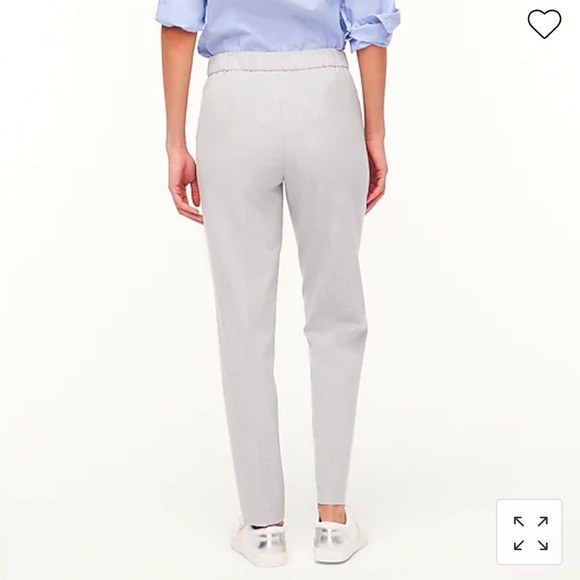 NWT J Crew Factory Elastic-Back Holland black pants plus size 14 - Picture 6 of 10